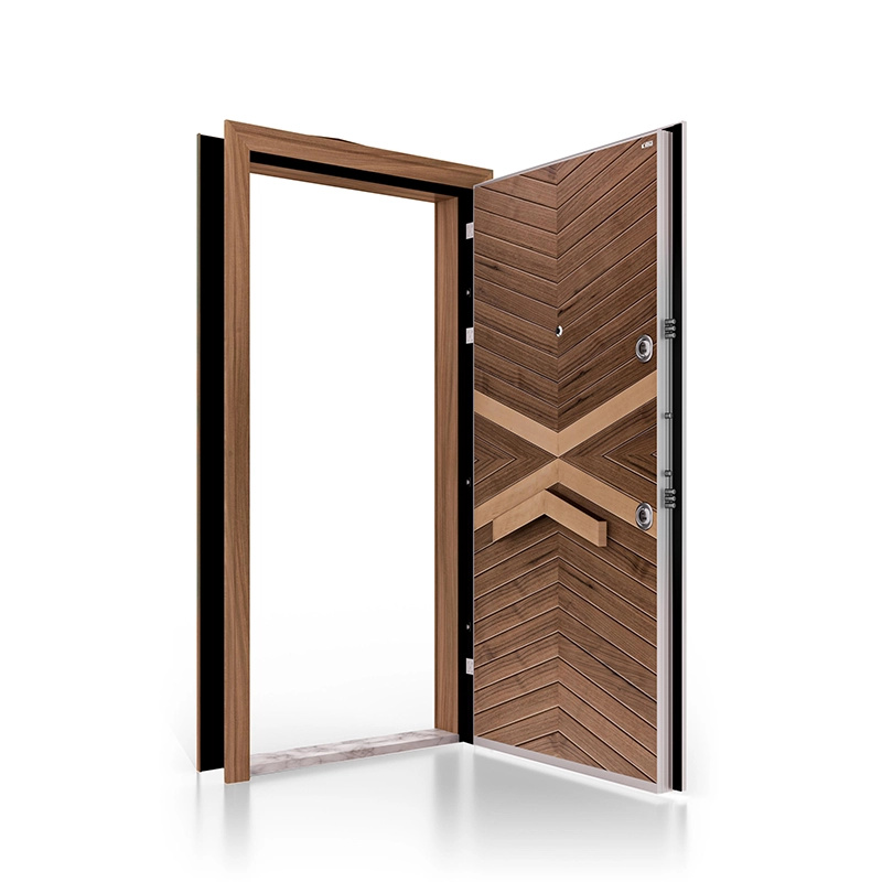 LUKS-036 kodlu lüks çelik kapı modelinin katalog fotoğrafı
