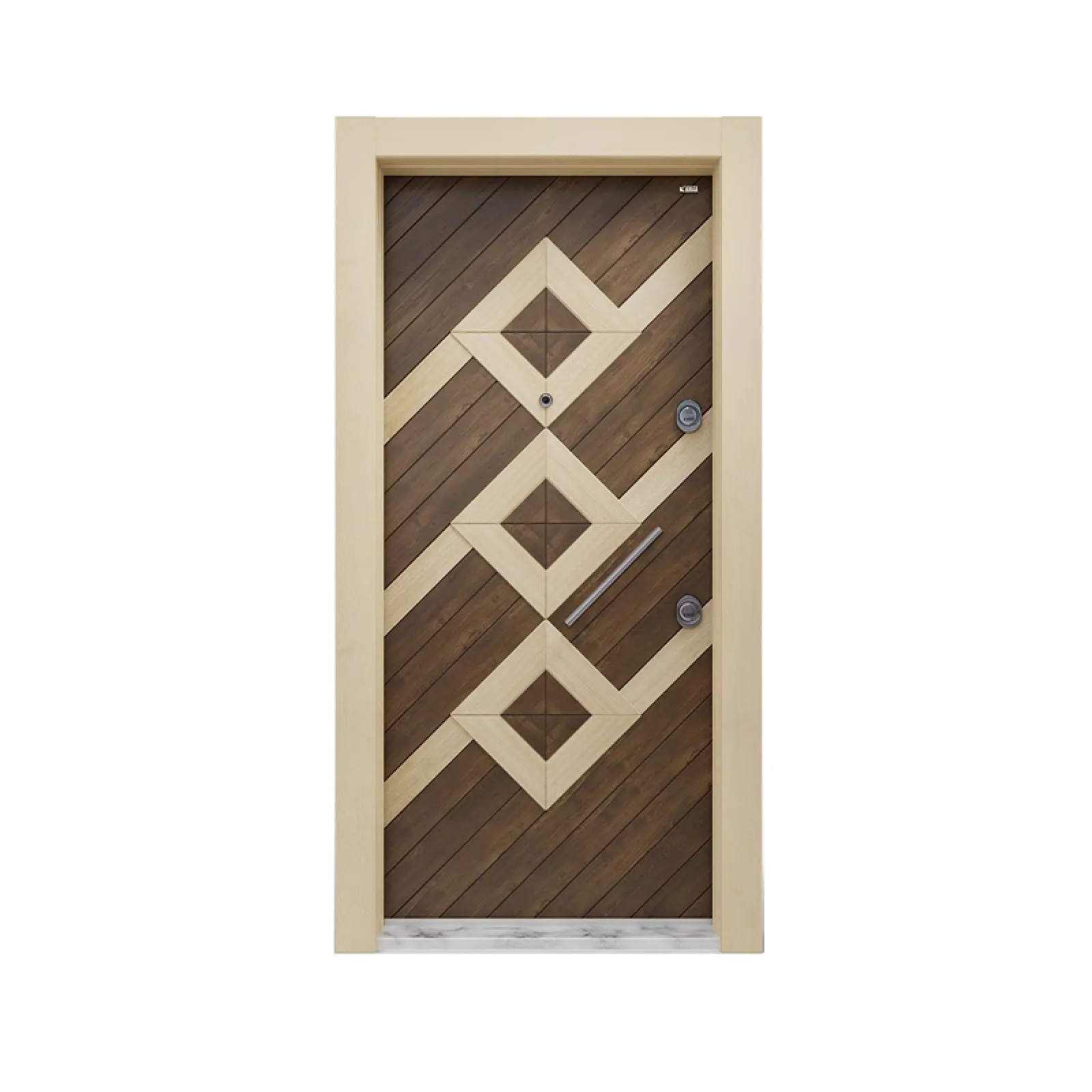 LUKS-041 Lüks Çelik Kapı katalog görseli