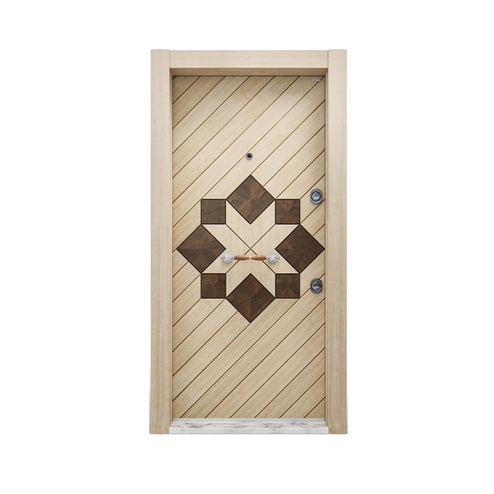 LUKS-043 Lüks Çelik Kapı katalog görseli