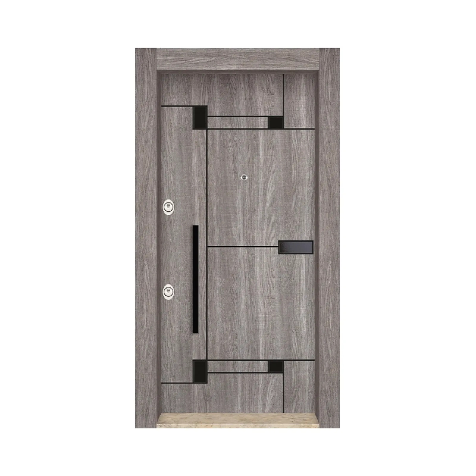 DAIRE-028 kodlu daire giriş çelik kapısı modelinin katalog fotoğrafı